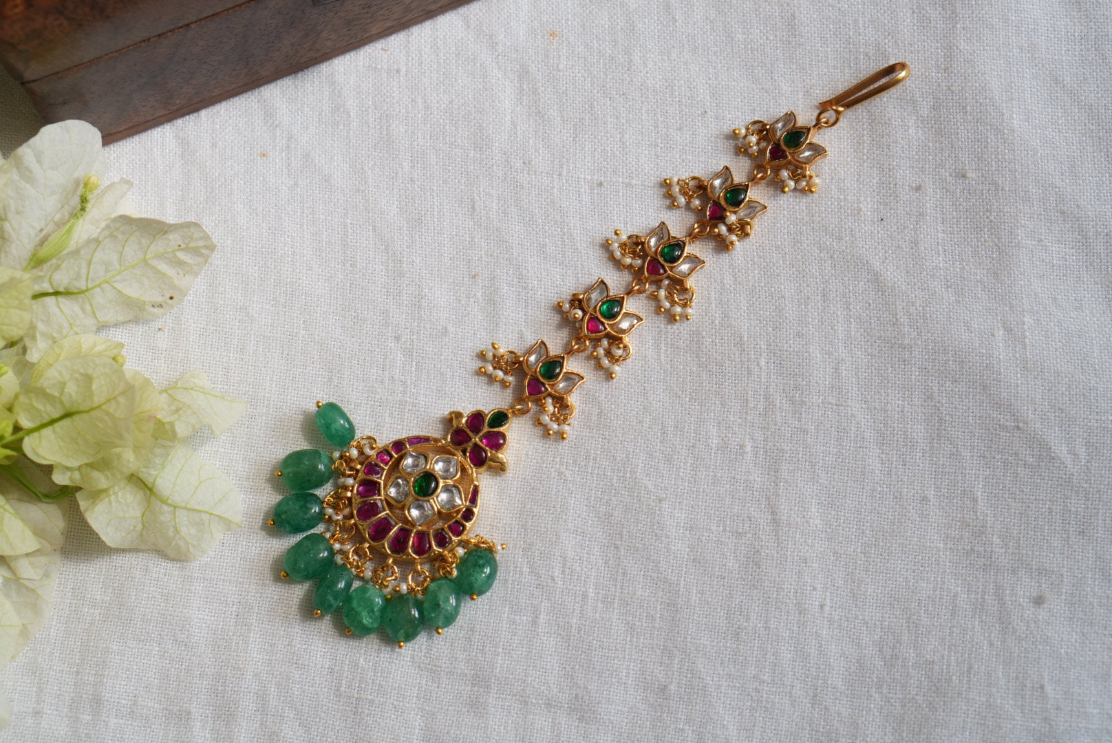 Kundan Maangtika (5-1626)(K) - JEWELSTYLE