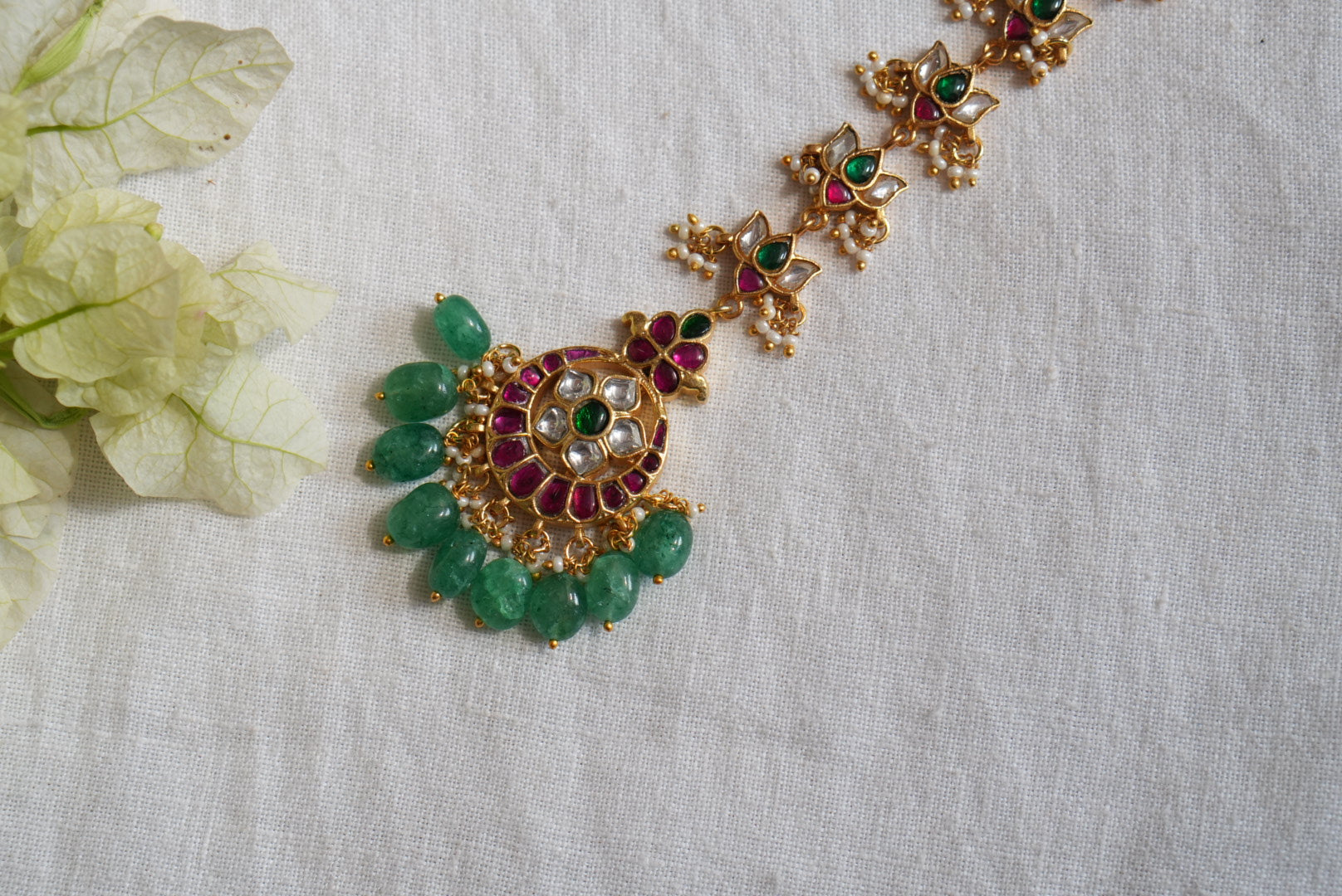Kundan Maangtika (5-1626)(K) - JEWELSTYLE