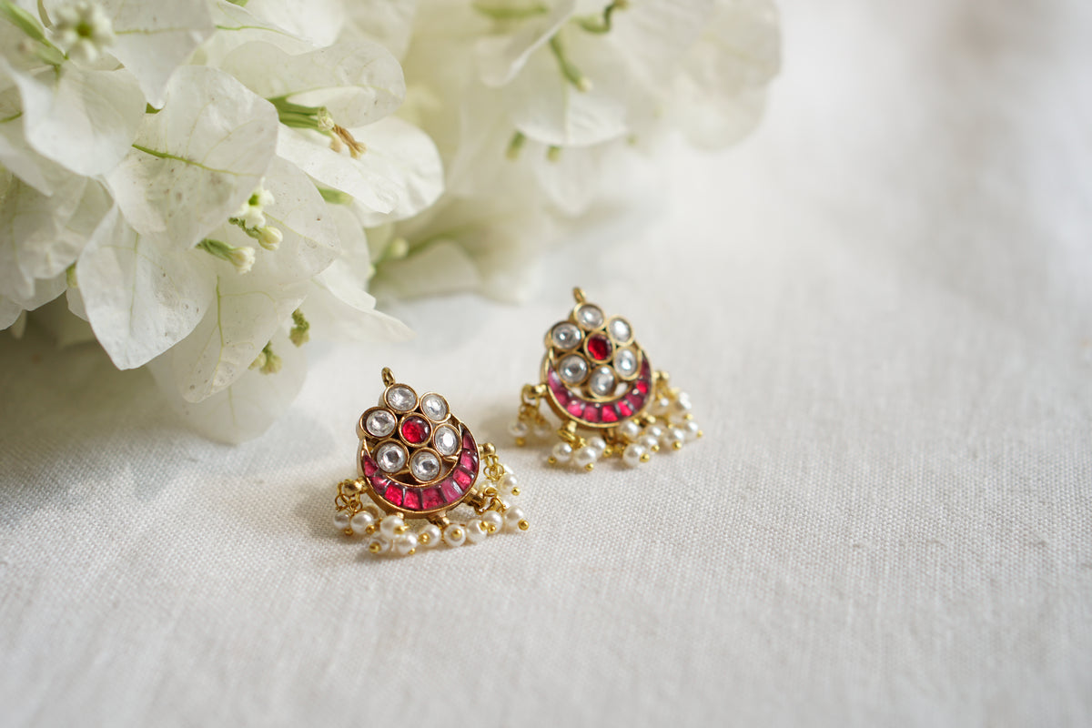 Kundan Studs (1-5587)(R)