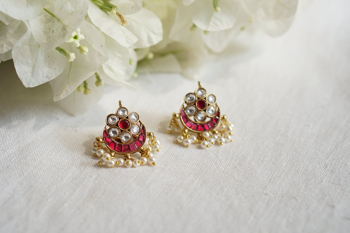 Kundan Studs (1-5587)(R)