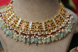 Kundan  Necklace set  (4-7848)(A)