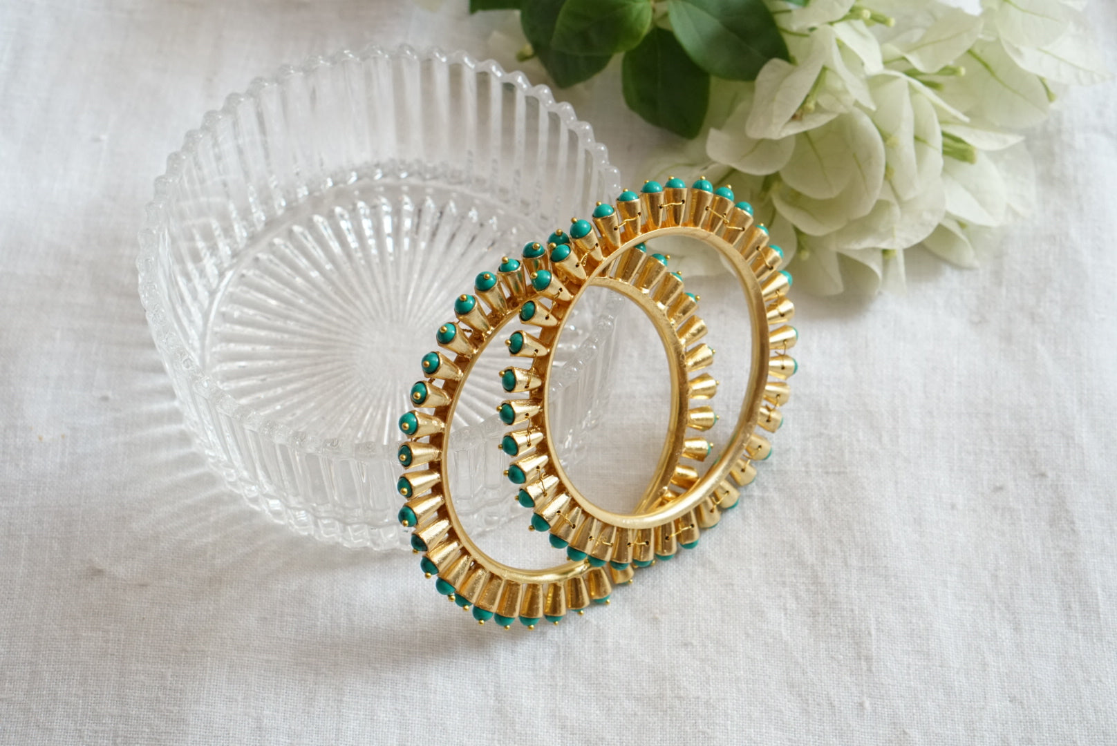 Turquoise bangle (3-389)(R)(PREORDER) - JEWELSTYLE