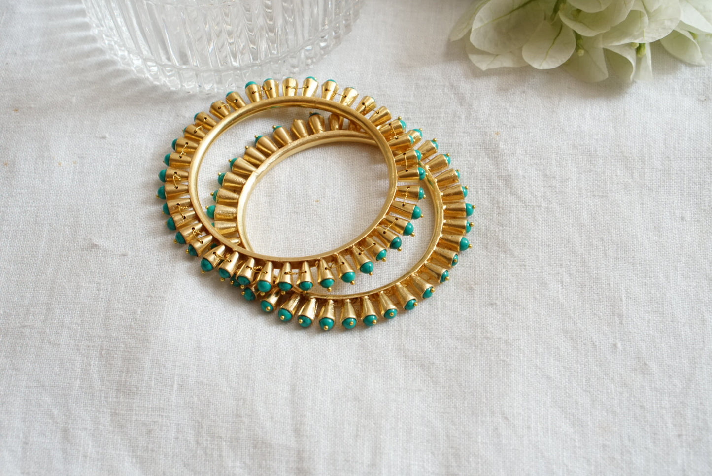 Turquoise bangle (3-389)(R)(PREORDER) - JEWELSTYLE