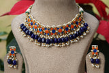 Kundan necklace set (4-7839)(A)(ALREADY DISCOUNTED)