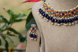 Kundan necklace set (4-7839)(A)(ALREADY DISCOUNTED)