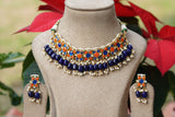 Kundan necklace set (4-7839)(A)(ALREADY DISCOUNTED)