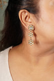 Polki Earrings (1-4856)(B)