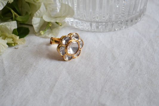 Mossainite Ring (6-335)(R) - JEWELSTYLE