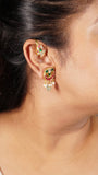 Kundan Earcuff Earrings (1-4858)(B)