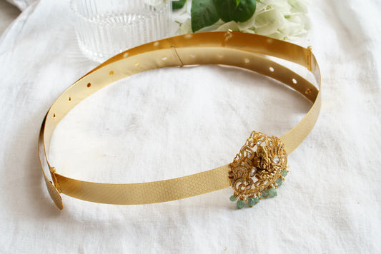 Kundan Waist Belt  (9-155) (AK) - JEWELSTYLE