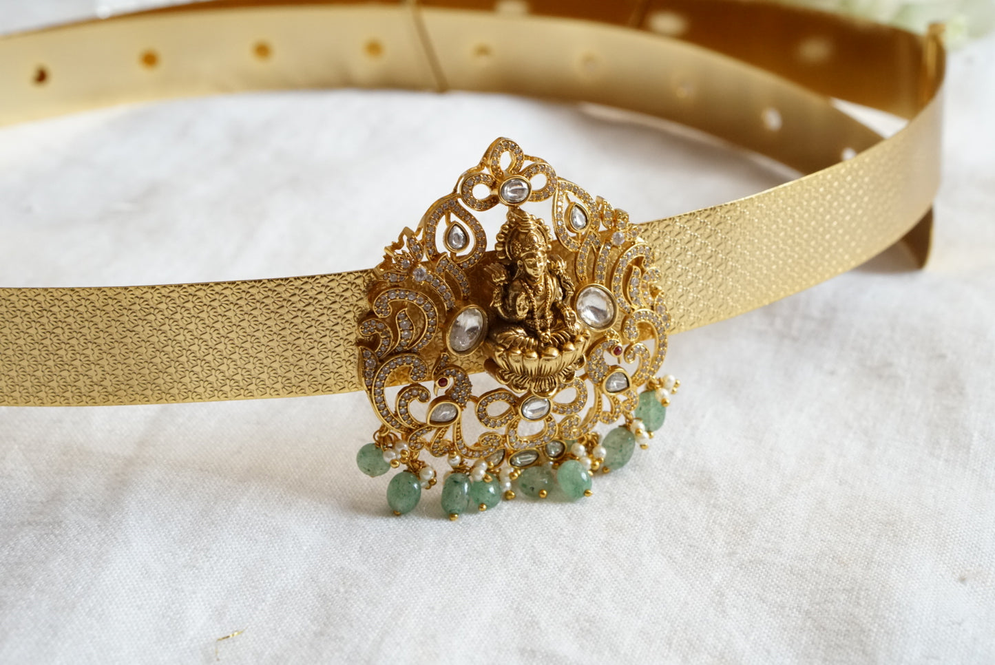 Kundan Waist Belt  (9-155) (AK) - JEWELSTYLE