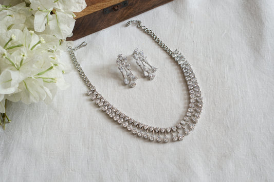 AD Necklace Set (4-9786)(B)