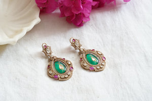 Polki Earrings  (1-3902)(B)(already discounted)