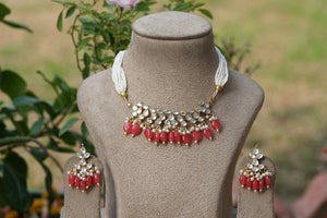 Kundan Necklace set(4-7844)(A)(ALREADY DISCOUNTED)