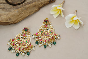 Kundan Earring (1-3049)(S)