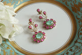 Polki Earrings (1-5604)(B)