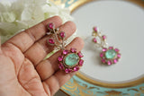 Polki Earrings (1-5604)(B)
