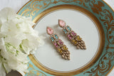 Multi Stone Polki Earrings (1-5598)(B)