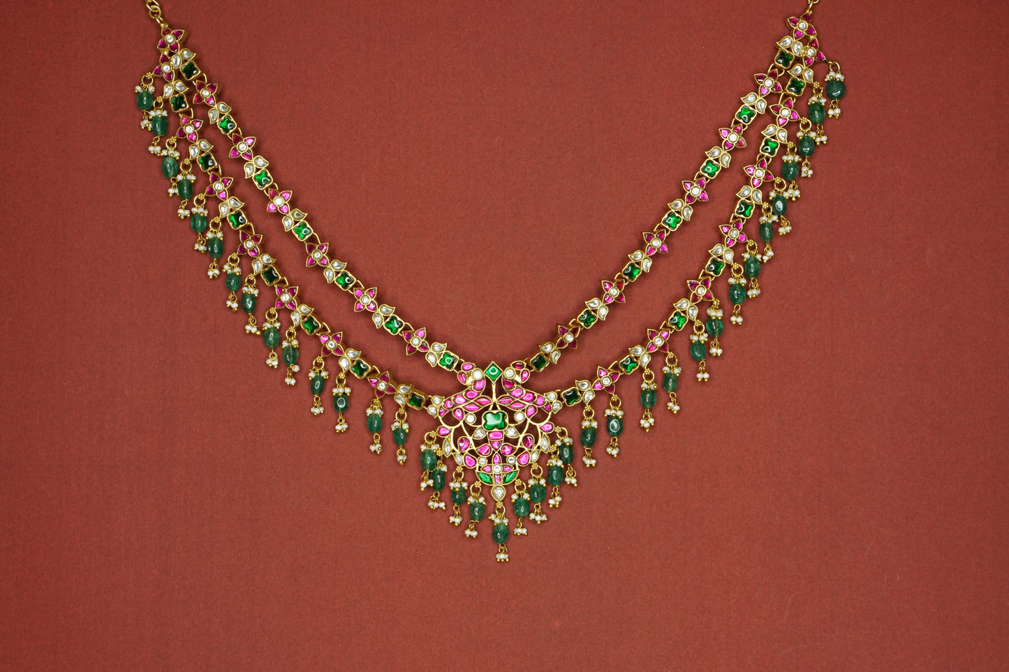 Kundan Necklace (4-9435)(K)
