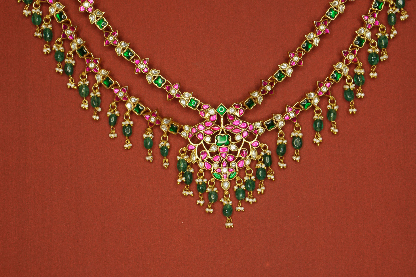 Kundan Necklace (4-9435)(K)