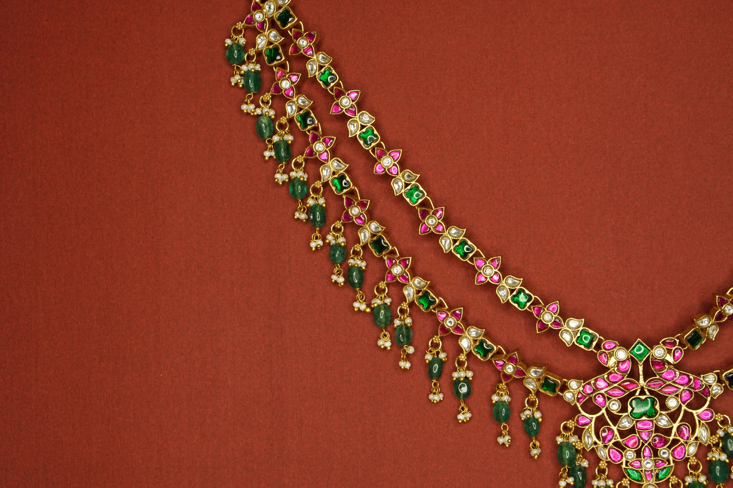 Kundan Necklace (4-9435)(K)