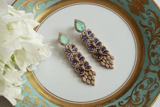 Polki Earrings (1-5599)(B)