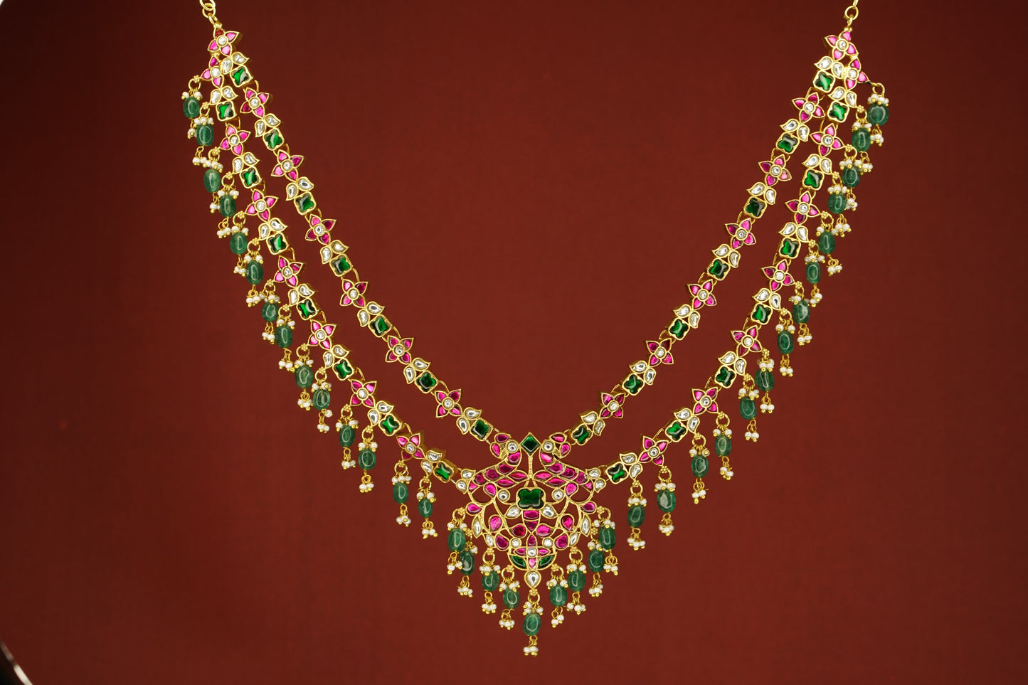 Kundan Necklace (4-9435)(K)