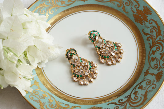 Polki Earrings (1-5604)(B)