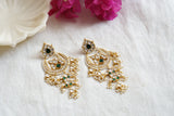 Kundan fish earring (1-4031)