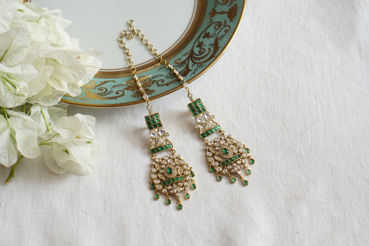 Polki Earrings (1-5607)(B)