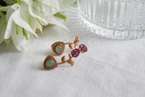 Polki earcuff earrings(1-5458)(SR)