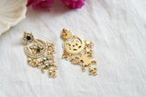 Kundan fish earring (1-4031)