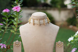 Kundan Choker Set (4-9733)(R)