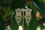 Kundan  Earrings (1-5403)(R) - JEWELSTYLE