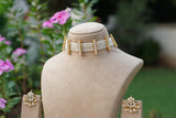 Kundan Choker Set (4-9733)(R)