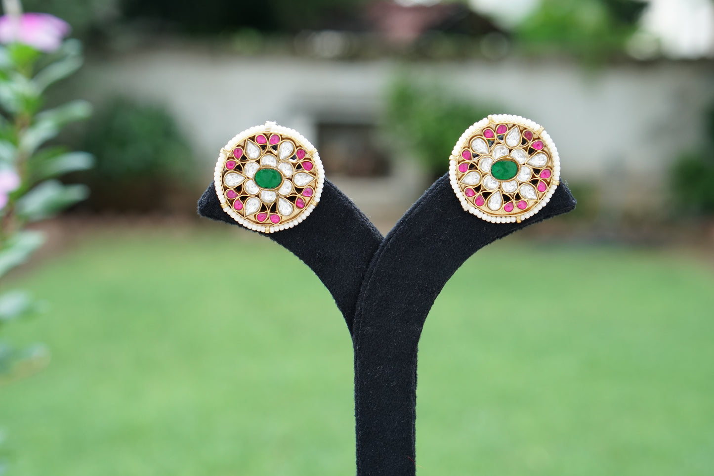 Kundan Studs (1-5401)(R)