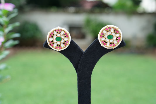 Kundan Studs (1-5401)(R)