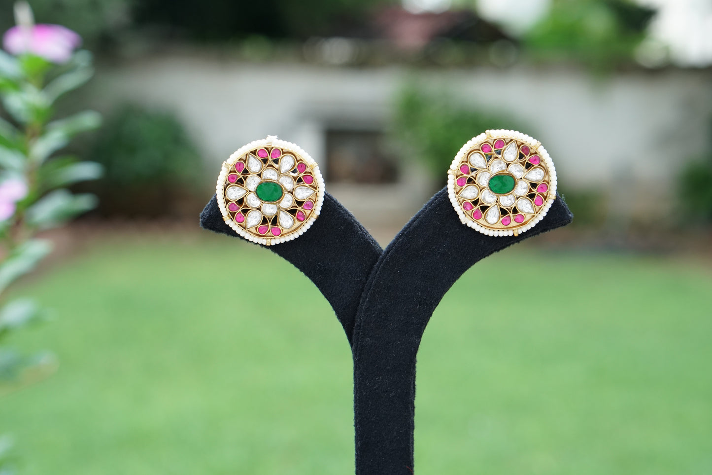 Kundan Studs (1-5401)(R)