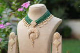 Kundan Necklace Set (4-9732)(R)