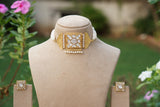 Kundan Choker Set (4-9730)(R)