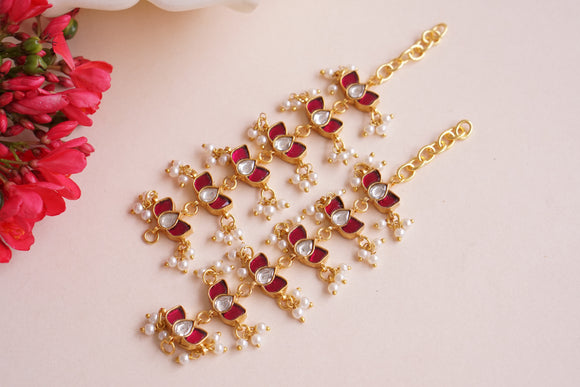 Kundan Earchain (9-251) (R)