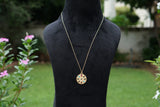 Golden stone Pendant (4-9437) - JEWELSTYLE