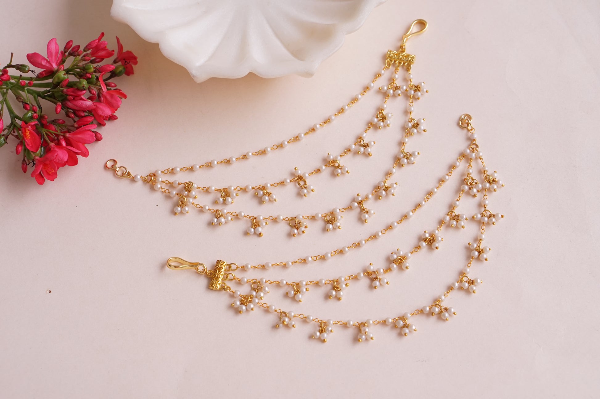 3 Line Earchain (9-253) - JEWELSTYLE