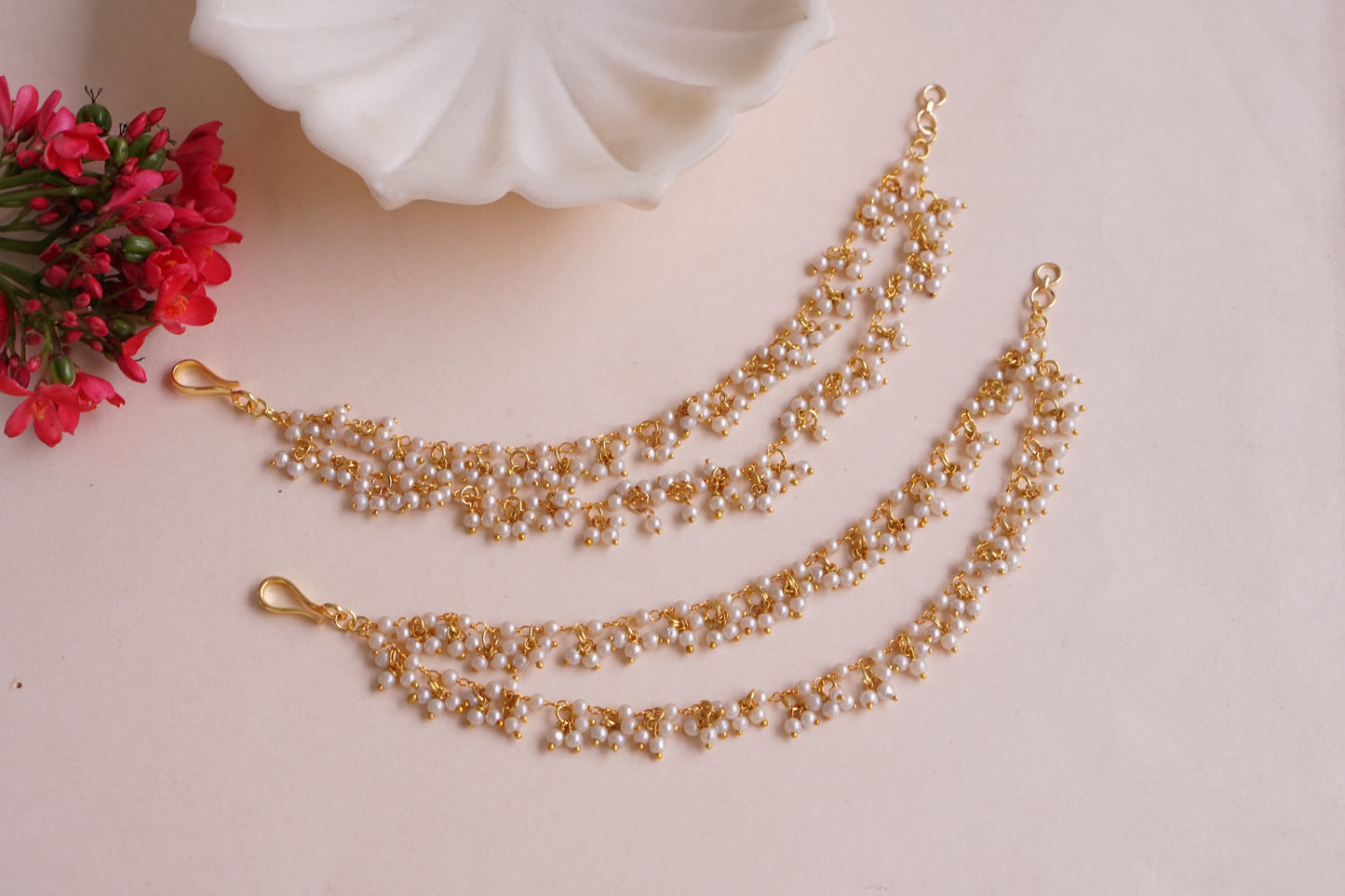 2 Line Earchain (9-252) - JEWELSTYLE
