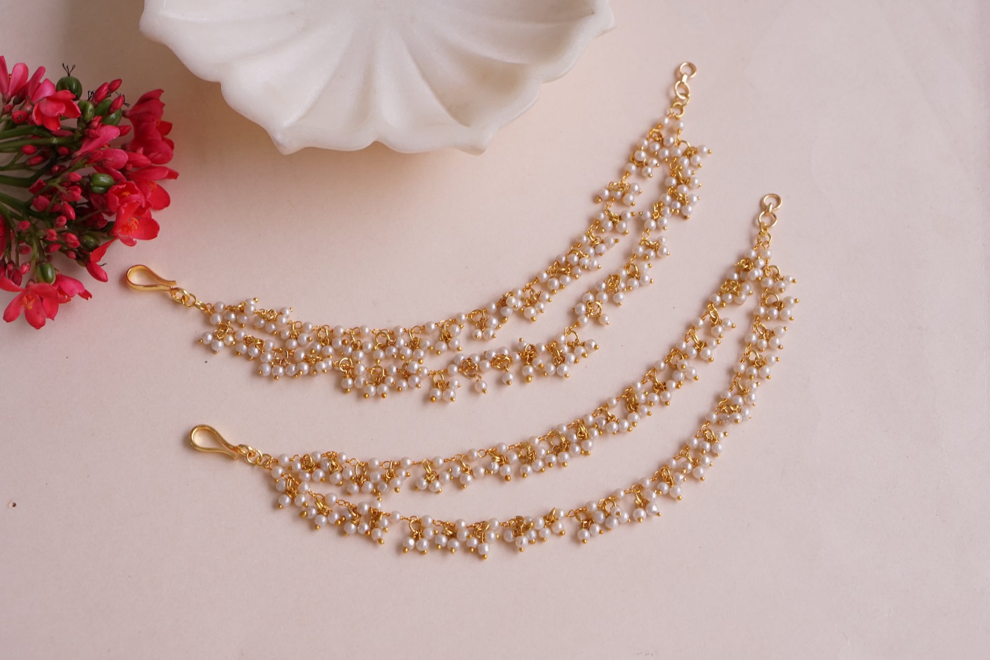 2 Line Earchain (9-252) - JEWELSTYLE