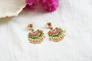 Kundan  earring (1-3993)(K)(PREORDER IN 20DAYS)