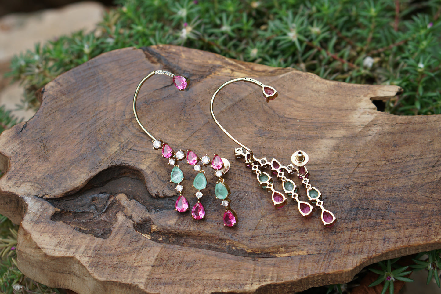 Ad Earcuff Earrings (1-5407)(B)