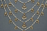 Kundan 5 line Ranihaar necklace (4-6661)(S)(PREORDER)