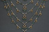 Kundan 5 line Ranihaar necklace (4-6663)(S)(PREORDER)