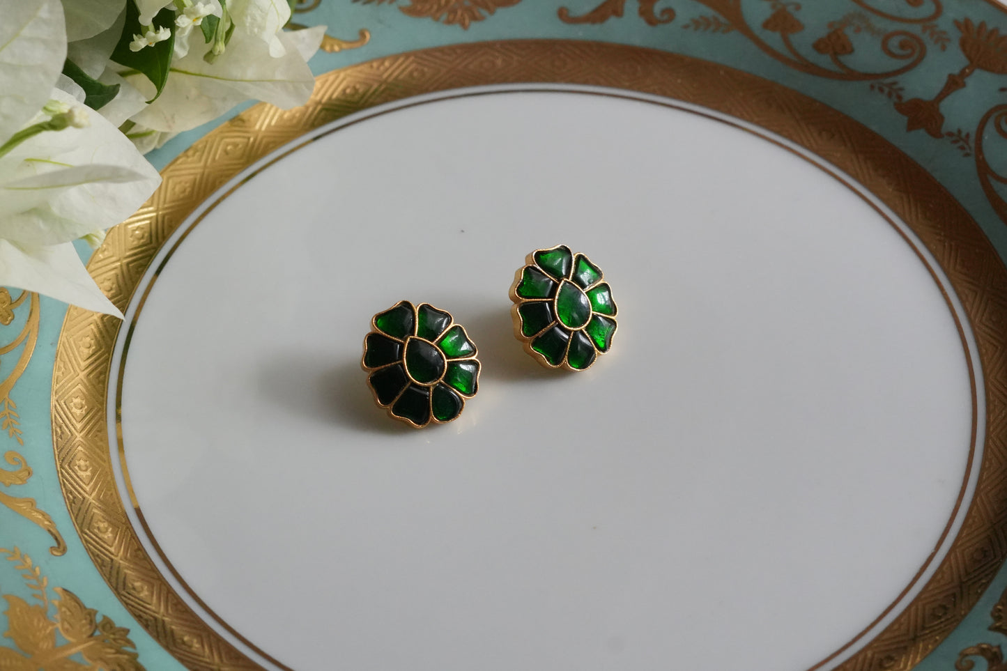 Green studs(1-5459)(K)